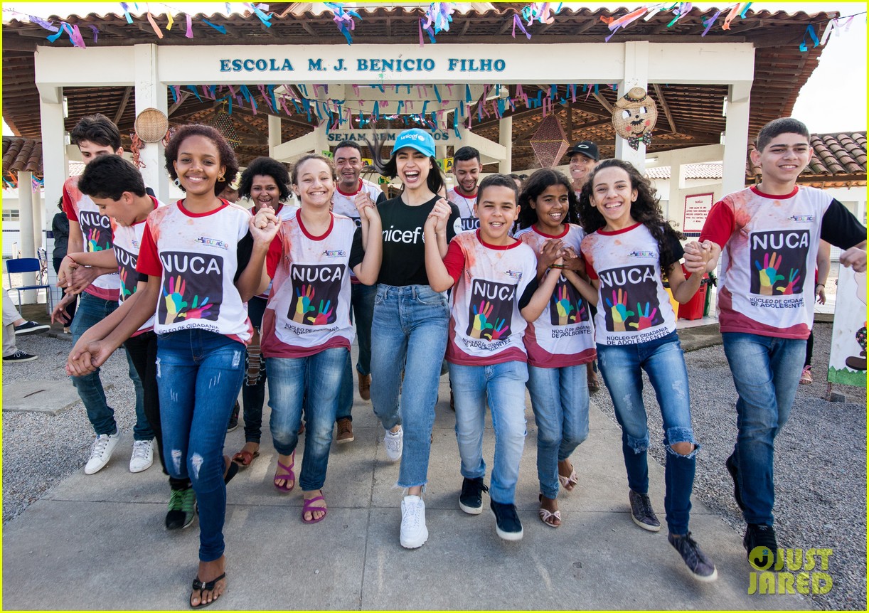 Sofia Carson Visits UNICEF Programming in Brazil with UNICEF USA 25
